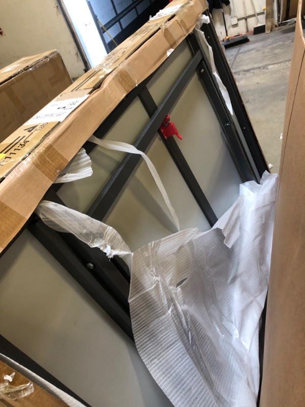 Photo 2 of JOOLA NOVA - Outdoor Table Tennis Table with Waterproof Net Set - Quick Assembly - All Weather Aluminum Composite Outdoor Ping Pong Table - Tournament Quality - Indoor & Outdoor Compatible
