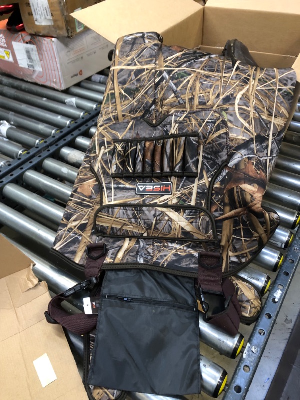 Photo 1 of HISEA Chest Waders Neoprene Duck Hunting Waders for Men with 600G Insulated Boot Waterproof Camo Bootfoot Fishing Waders  11/14
