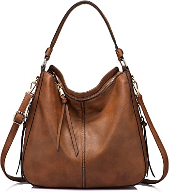 Photo 1 of  Women Large Designer Ladies Hobo bag Bucket Purse Faux Leather --- Box Packaging Damaged, Item is New
