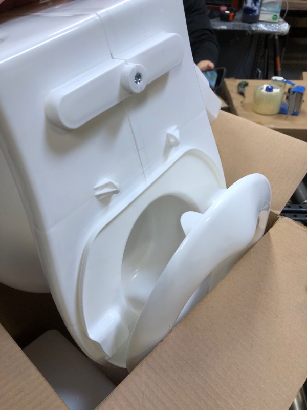 Photo 1 of Summer Infant My Size Potty, White - Realistic Potty Training Toilet Looks and Feels Like an Adult Toilet - Easy to Empty and Clean