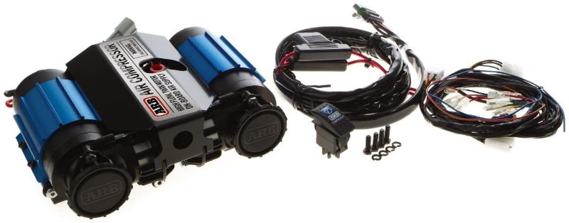 Photo 1 of 12V' On-Board Twin High Performance Air Compressor, Ideal for Air Lockers Locking Differentials, Tire Inflator, Air Horn, Air Tools and Pneumatic Tools.