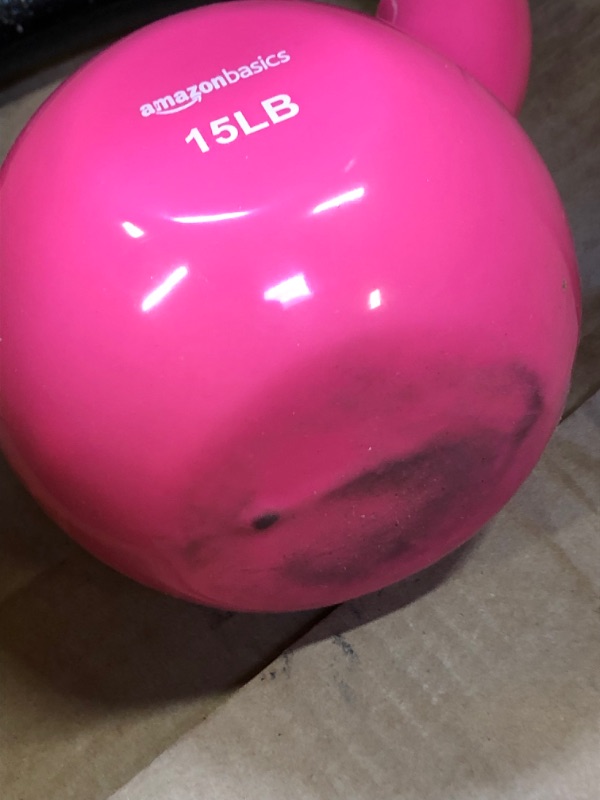 Photo 2 of 15 lb weight pink