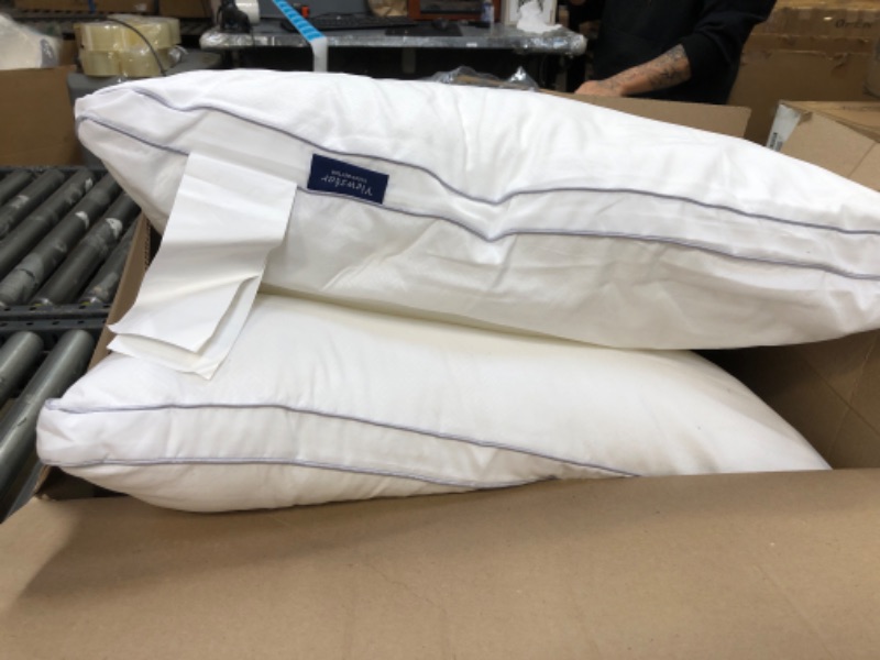 Photo 1 of 2 pack of white pillows
