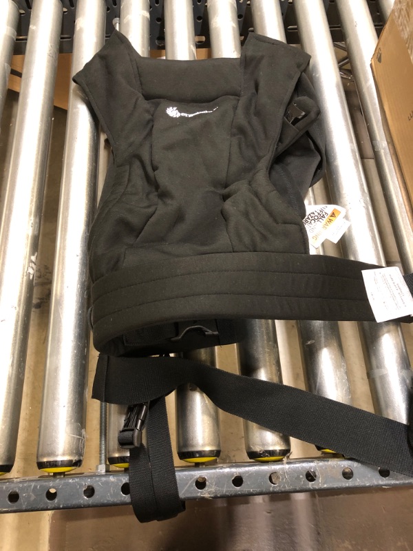 Photo 1 of Ergobaby Embrace Cozy Newborn Baby Wrap Carrier (7-25 Pounds), Ponte Knit, Pure Black
