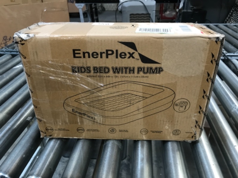 Photo 1 of EnerPlex Kids Inflatable Travel Bed with Pump Pink