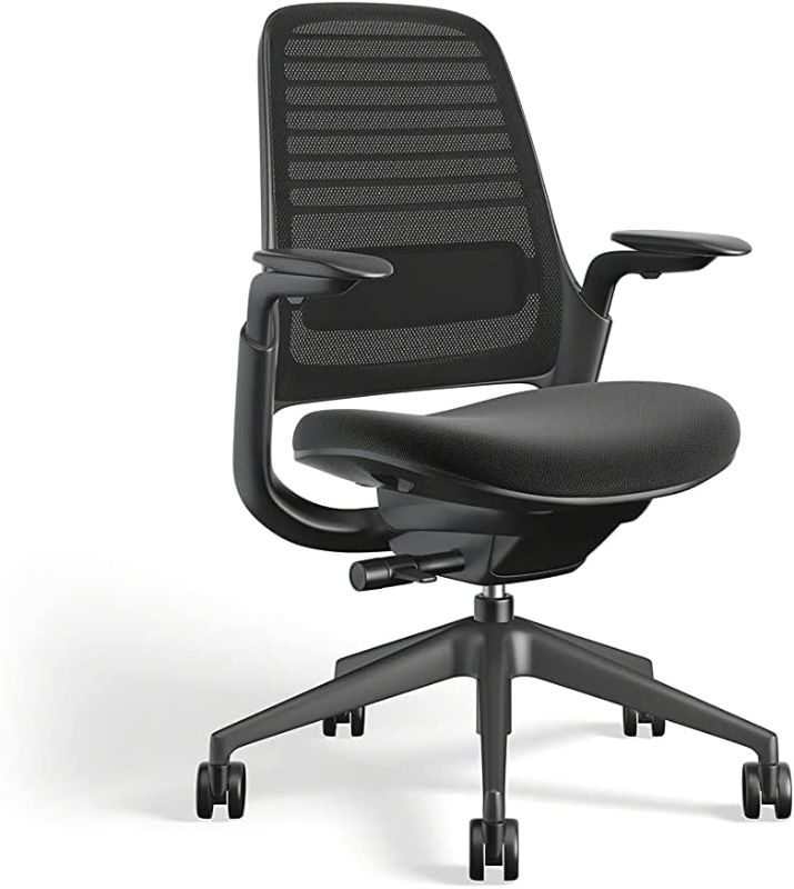 Photo 1 of OFFICE CHAIR  Steelcase Series 1 Work Office Chair - Licorice
