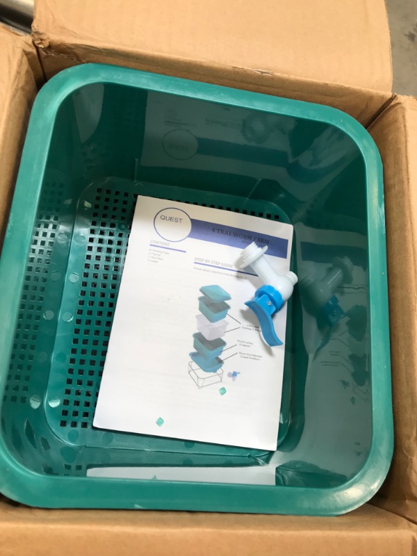 Photo 1 of 4-Tray Worm Compost Kit