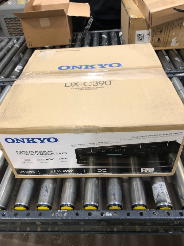 Photo 2 of Onkyo DXC390 6 Disc CD Changer,Black

