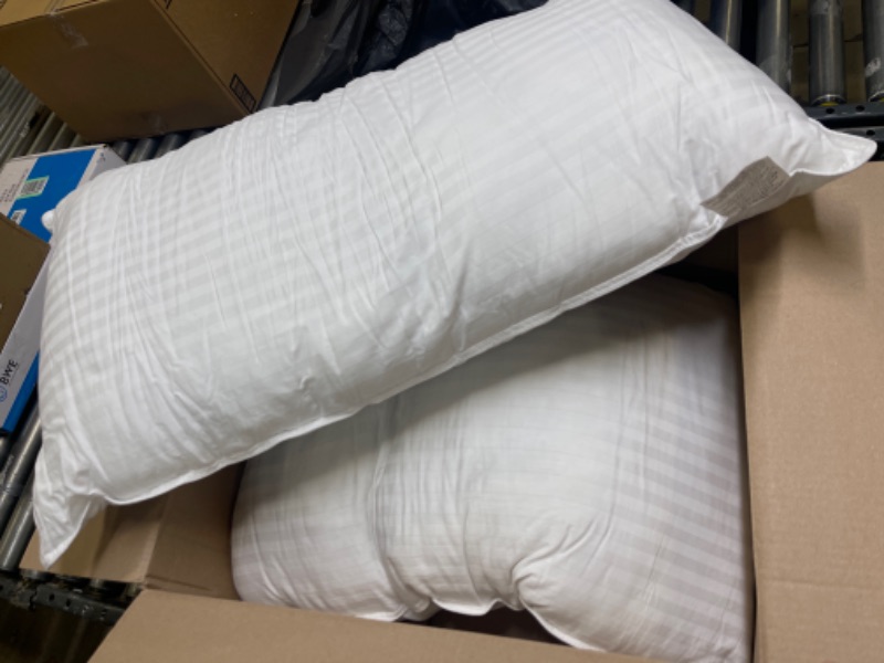 Photo 1 of 26" x 30" White Pillows, Set of 2
