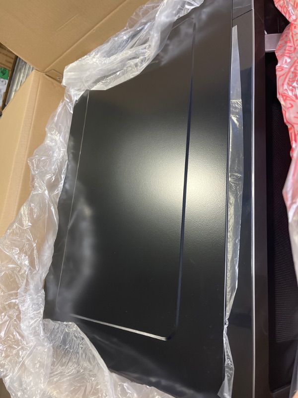 Photo 1 of Toshiba 4-in-1 ML-EC42P(BS) Countertop Microwave Oven, Smart Sensor, Convection, Air Fryer Combo, Mute Function, Position Memory 13.6" Turntable, 1.5 Cu Ft, 1000W, Black
