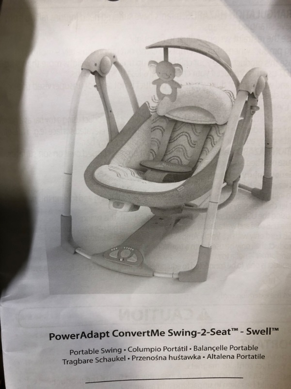 Photo 2 of Ingenuity poweradapt convertMe swing-2-seat 