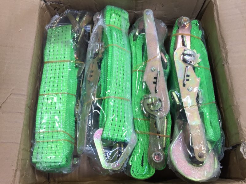 Photo 1 of  Ratchet Tie Down Straps,  Heavy Duty Ratchet Straps