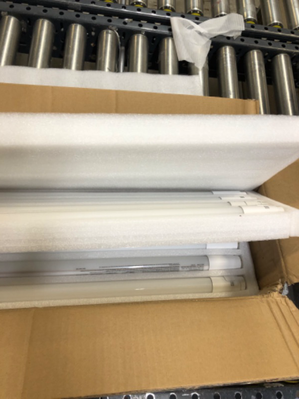 Photo 3 of 20 Pack 3CCT 4FT LED T8 Hybrid Type A+B Light Tube, 18W, 4000K/5000K/6500K Selectable, Plug & Play or Ballast Bypass, Single or Double End Powered, 2300lm, Frosted Cover, T8 T10 T12, 120-277V, UL, FCC