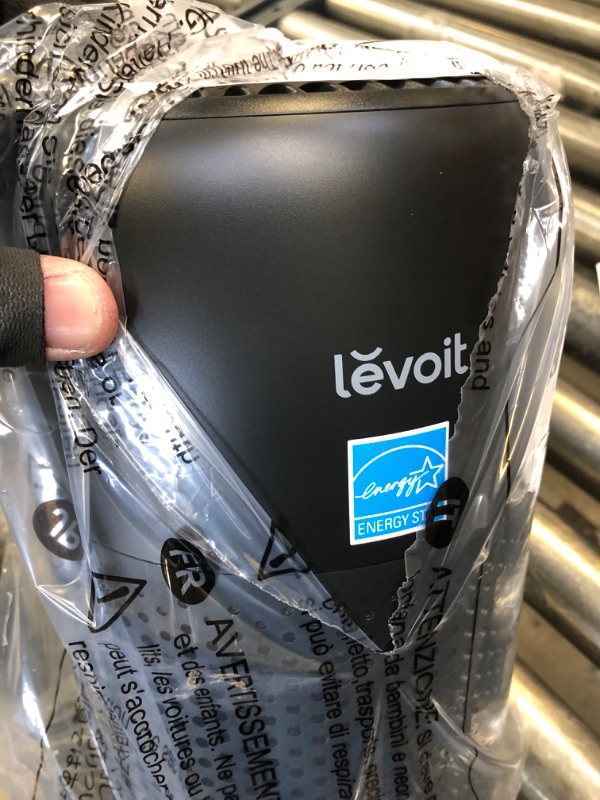 Photo 4 of LEVOIT Air Purifiers For Bedroom Home, HEPA Filter -Cleaner With Fragrance Sponge For Better Sleep, -Filters Smoke, Allergies, Pet Dander, Odor, Dust, Office, Desktop, Portable, Core Mini, Black ------ BOX DAMAGED