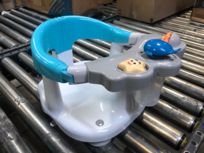 Photo 3 of Baby Bath Seat [Original],Infant Bath Seat,Bath Seat for Baby,Baby Bathtub Seat for Sit-Up 6-36 Months 4 Suction Cups Stability (White)
