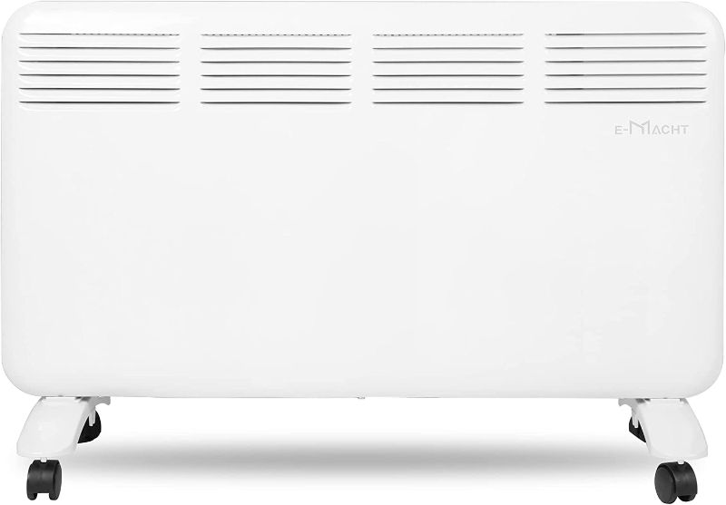 Photo 1 of E-Macht Space Heaters for Indoor Use 1500W Electric Convection Heater Freestanding /Wall Mounted Floor Heater with Thermostat LED Digital Display
