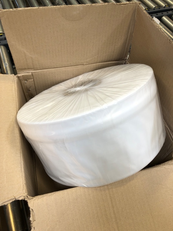 Photo 2 of The Packaging Wholesalers Poly Tubing 2 Mil 6" x 2150' Clear 1/Roll PT0602