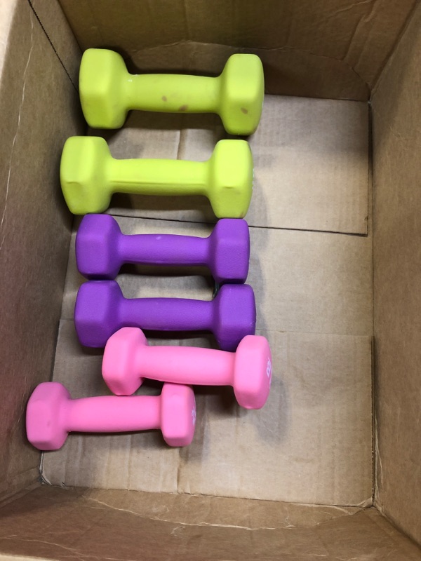 Photo 2 of Amazon Basics Neoprene Workout Dumbbell
