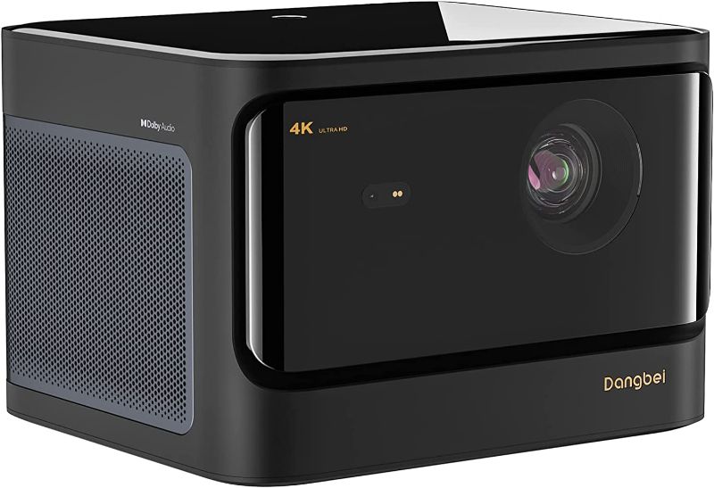 Photo 1 of Dangbei Mars Pro 4K Projector, 3200 ANSI Lumens Laser DLP Projector with Android 4GB+128G, 2 * 10W HiFi Speakers, Auto Keystone Auto Focus HDR10 Home Theater

