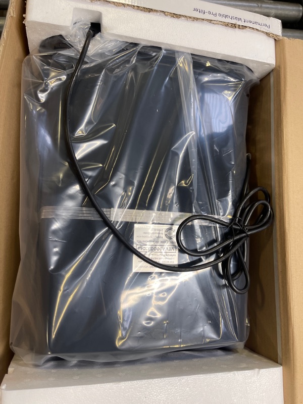 Photo 1 of VEVA Air Purifier Large Room - NEW SEALED PRIOR TO INPSECTION VProHEPA 9000 Premium Air Purifiers for Home w/ H13 Washable HEPA Filter for Smoke, Dust, Pet Dander & Odor - Black