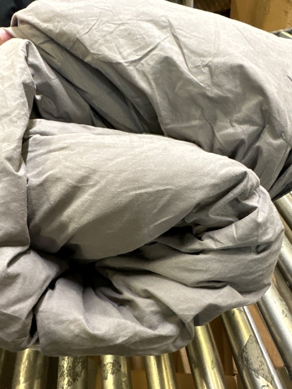 Photo 1 of 68X90 INCH GREY COMFORTER 