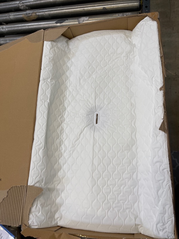 Photo 1 of Delta Children Crib and Changer Changing Pad and Cover, White