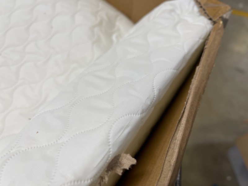 Photo 1 of Delta Children Crib and Changer Changing Pad and Cover, White