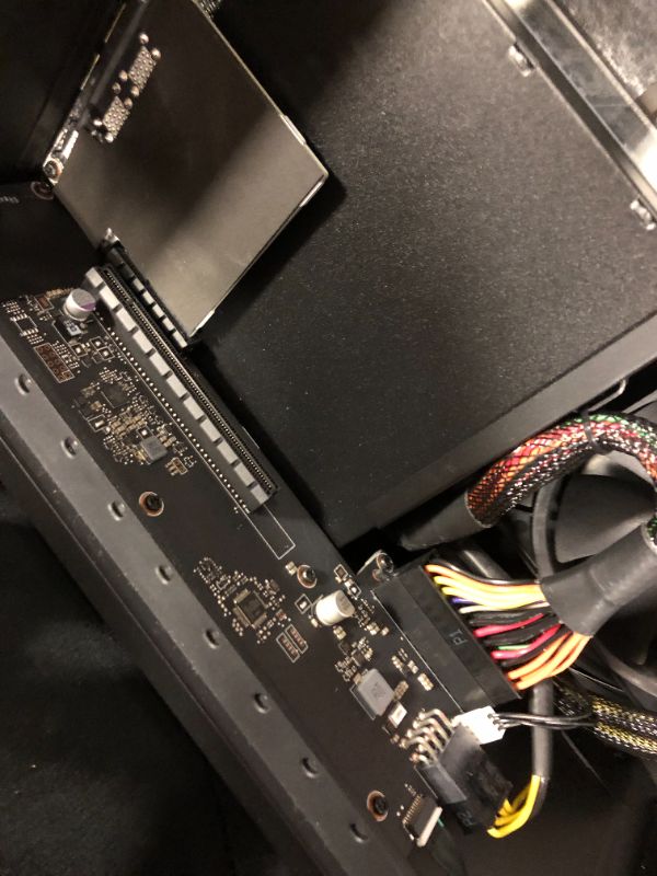 Photo 1 of Razer Core X Chroma Aluminum External GPU Enclosure (eGPU): Compatible with Windows & MacOS Thunderbolt 3 Laptops, NVIDIA /AMD PCIe Support, 700W PSU, 4x USB 3.1, 1x Gbit Ethernet, Chroma RGB, Black Classic Black Core X Chroma eGPU