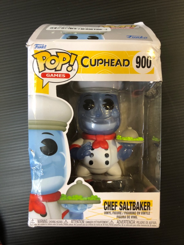 Photo 2 of Funko Pop! Games: Cuphead - Chef Saltbaker with Chase (Styles May Vary)