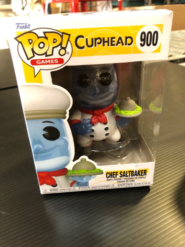 Photo 2 of Funko Pop! Games: Cuphead - Chef Saltbaker with Chase (Styles May Vary)