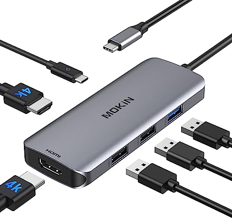 Photo 1 of Docking Station USB C to Dual HDMI Adapter, USB C Hub Dual HDMI