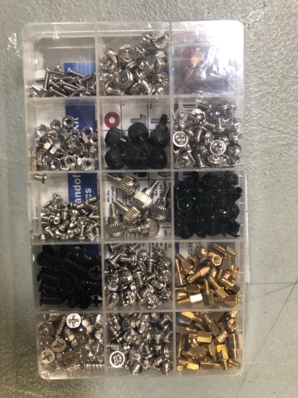 Photo 2 of Assorted PC and Standoff Screw Kit 502 Pcs 