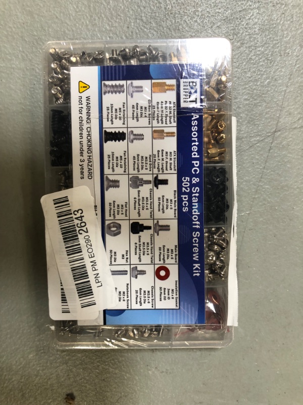 Photo 1 of Assorted PC and Standoff Screw Kit 502 Pcs 