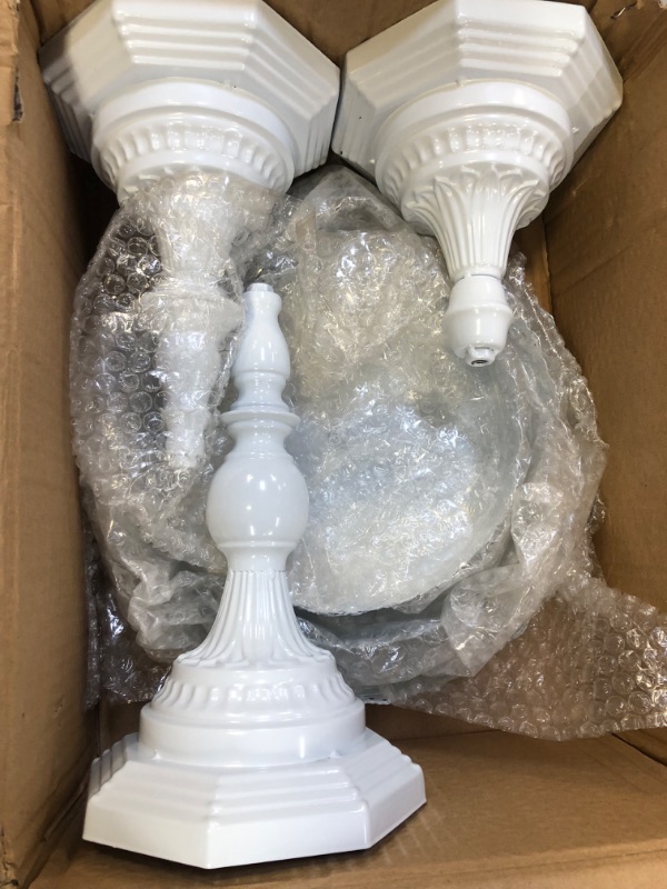 Photo 1 of antique octangular pedestal white 