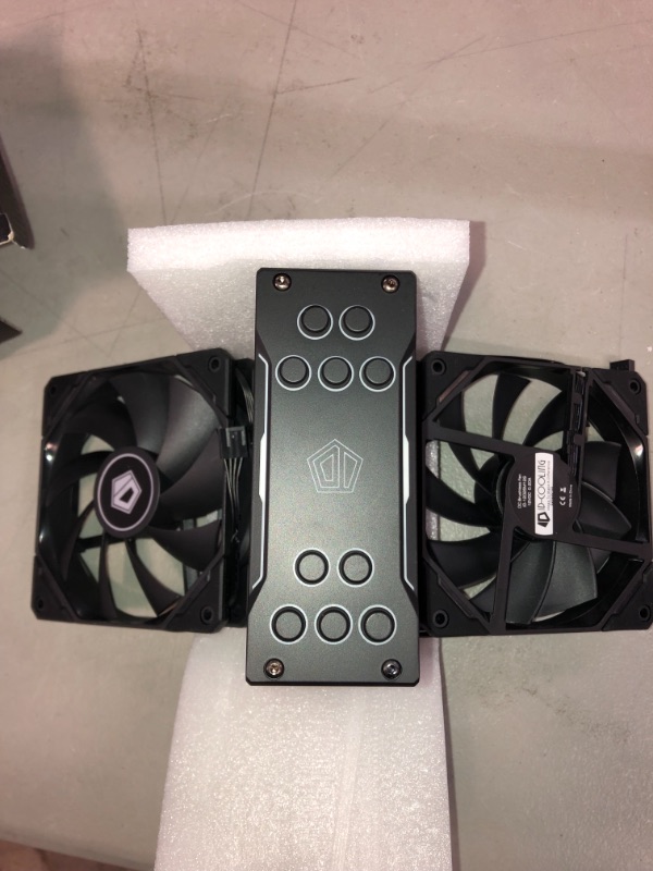 Photo 1 of ID-COOLING SE-225-XT Black CPU Cooler 5 Heatpipes CPU Air Cooler 2x120mm Push-Pull PWM Fans CPU Fan for Intel/AMD, LGA 1700 Compatible
