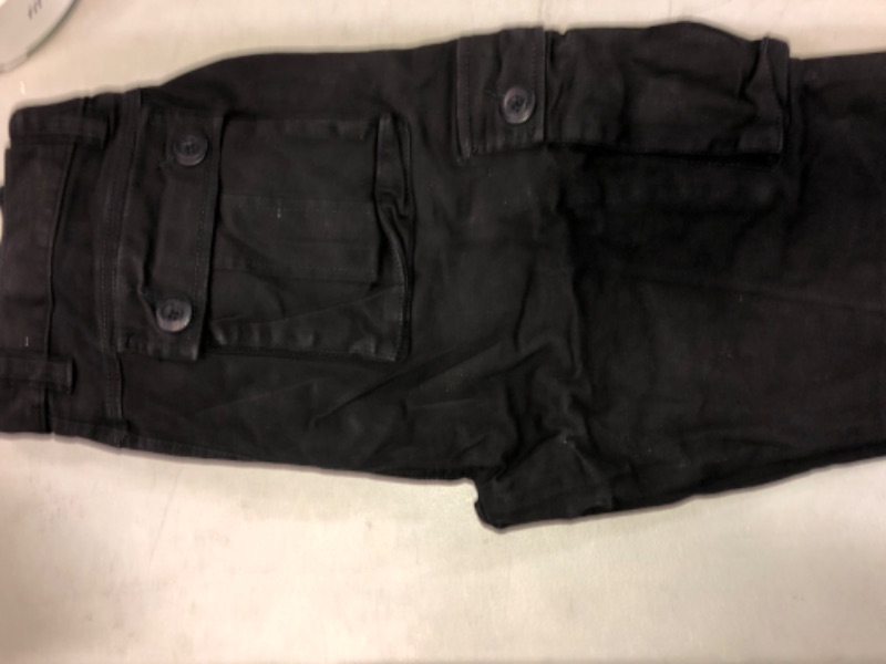 Photo 1 of BLACK MENS CARGO PANTS