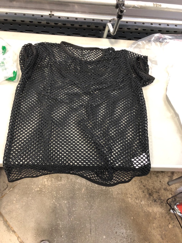 Photo 1 of BLACK FISH NET SHIRT SIZE M