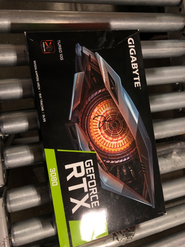 Photo 4 of Gigabyte GeForce RTX 3080 Turbo 10G (rev. 2.0) NVIDIA 10GB GDDR6X Graphic Card
