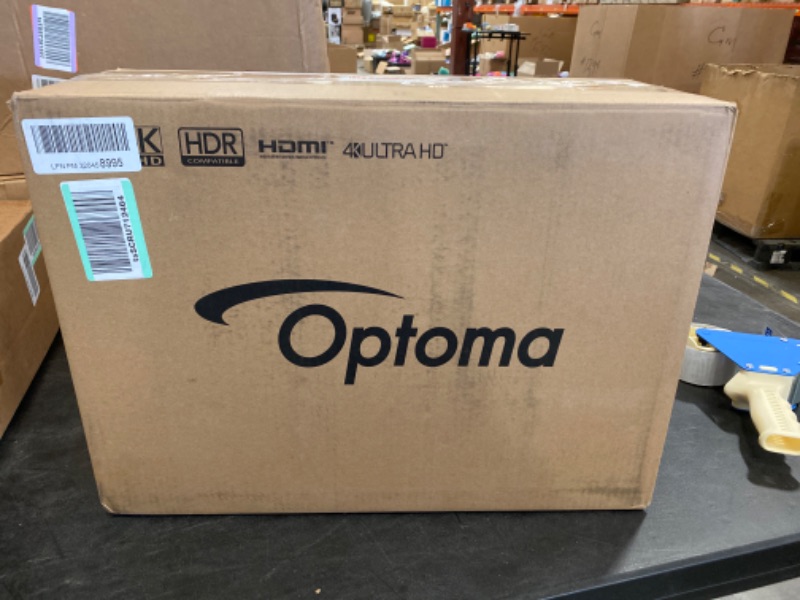 Photo 3 of Optoma UHD52ALV Voice Assistant-Compatible DLP Projector for Lights-On Viewing, 3500 Lumen, 3840x2160 Bright 3500 Lumens/Alexa and Google/IFTTT Support