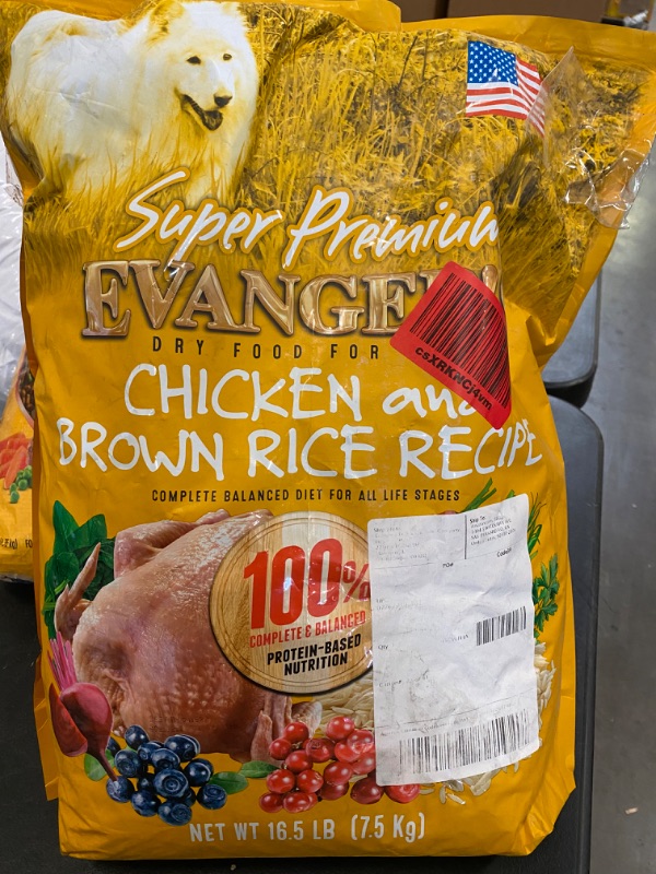 Photo 2 of Evanger's Super Premium Chicken with Brown Rice Dry Dog Food NEW