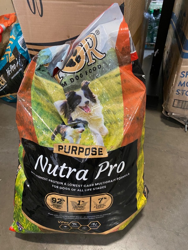 Photo 2 of Victor Super Premium Dog Food – Purpose - Nutra Pro – Gluten Free, High Protein Low Carb Dry Dog Food for Active Dogs of All Ages – Ideal for Sporting Dogs, Pregnant or Nursing Dogs & Puppies, 40lbs 40 Pound (Pack of 1) NEW