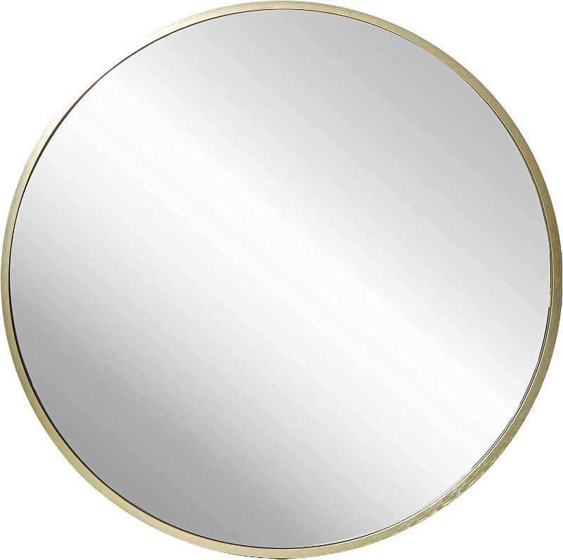 Photo 1 of FrameWorks 28" Deluxe Contemporary Brass Gold Circular (Rose Gold) NEW 