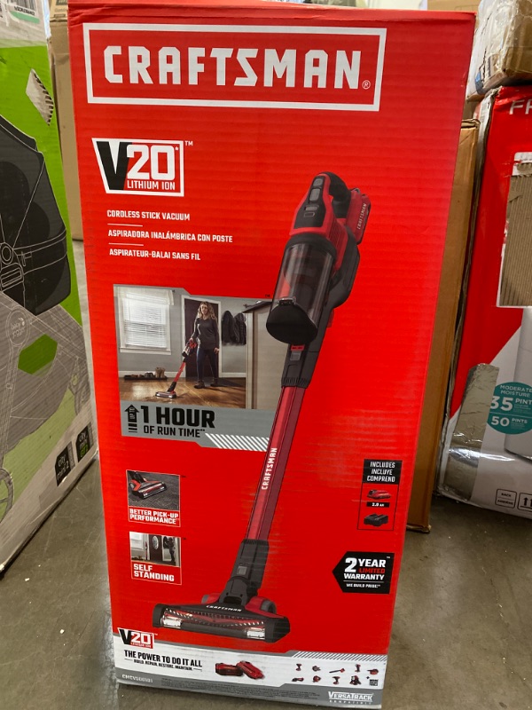 Photo 5 of Craftsman V20 Cordless Stick Vacuum 