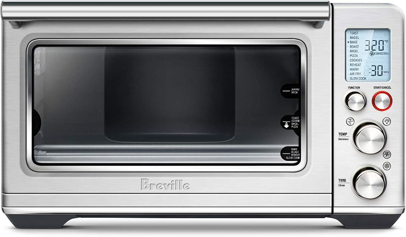 Photo 1 of Breville Smart Oven Air Fryer Toaster Oven, Brushed Stainless Steel