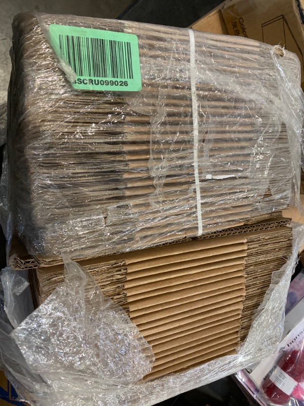 Photo 2 of (48 PCS) Prinko 8x6x6 Packaging Corrugated Shipping Boxes 8"L x 6”W x 6"H (48PCS)