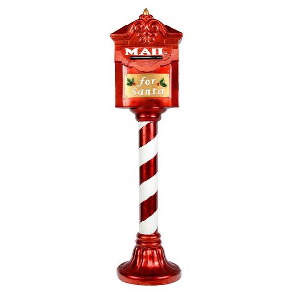 Photo 1 of Vickerman 33" Mail For Santa Candy Cane Sign 