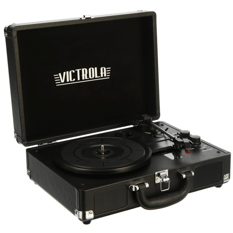 Photo 1 of Innovative Technology Victrola 3-Speed Stereo Portable Vintage Turntable NEW