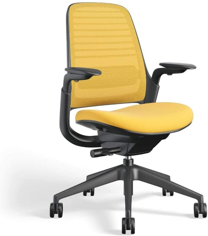 Photo 1 of Steelcase Series 1 Work Office Chair, Canary NEW 