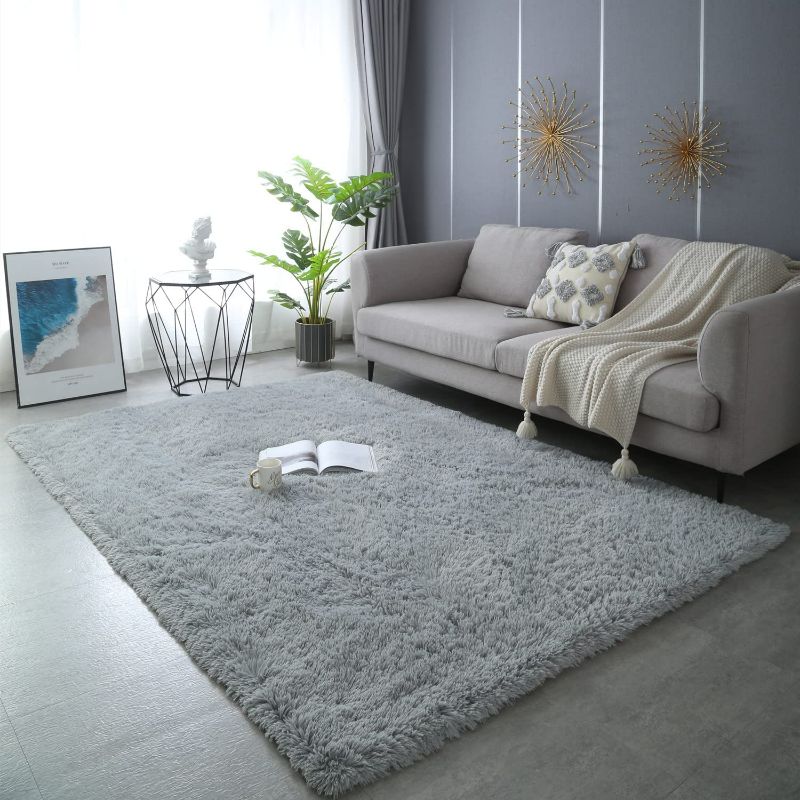 Photo 1 of Fluffy Area Rugs for Living Room,Plush Shaggy Nursery Rug Furry Throw Carpets for Kids Bedroom Fuzzy Rugs Indoor Home Decorate Mat NEW 