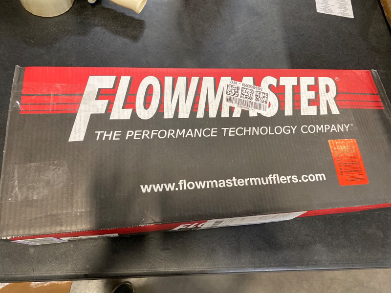Photo 3 of Flowmaster 943050 50 Delta Flow Muffler - 3.00 Center IN / 3.00 Center OUT - Moderate Sound, Black NEW